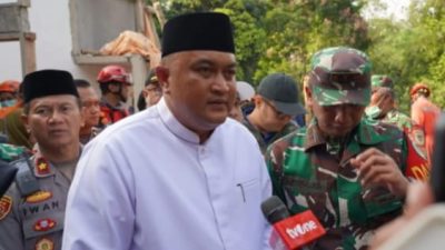 Bupati Bogor Sampaikan Duka Cita atas Korban Ambruknya Majelis Taklim Asobiyah di Ciomas   