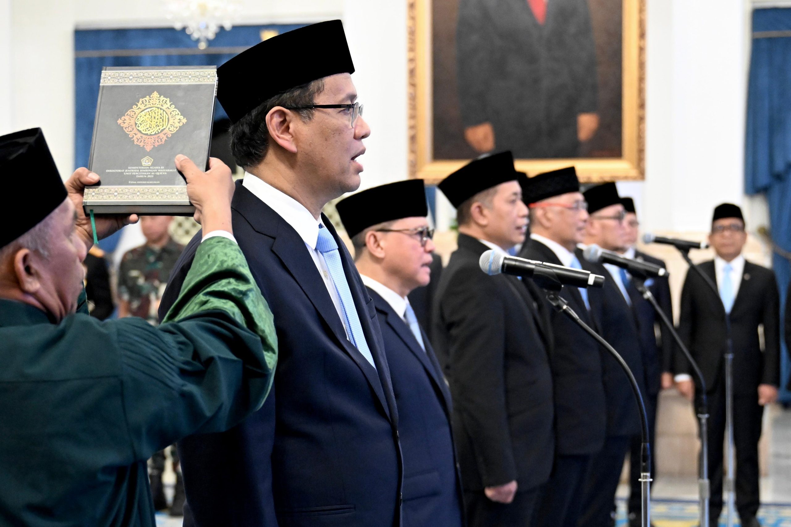 Presiden Prabowo Lantik Empat Menteri dan Satu Wakil Menteri Kabinet Merah Putih