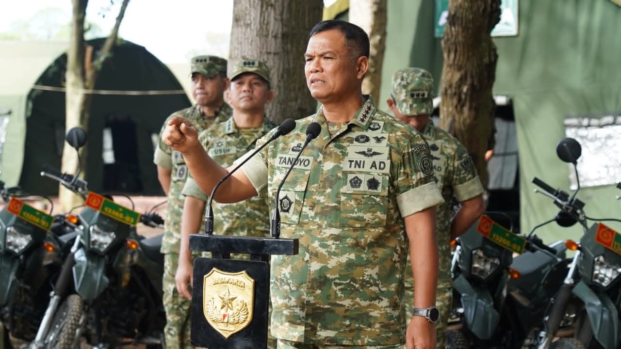 Wapang TNI Tinjau Yonif TP 899/BSG dan Pembangunan Koperasi Merah Putih di Wilayah Kodam Jaya