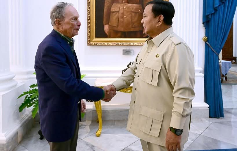 Presiden Prabowo Terima Michael Bloomberg, Bahas Penguatan SDM, Kesehatan Publik, hingga Konservasi Laut