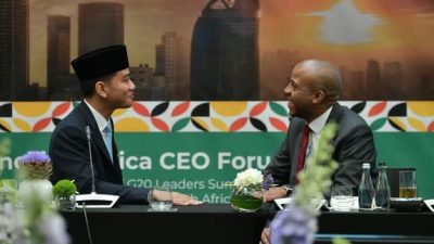 Wapres Gibran Bawa Salam Presiden Prabowo di Indonesia–Africa CEO Forum 2025