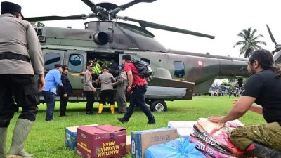 Pemerintah Kirim 11 Helikopter untuk Percepatan Penanganan Bencana