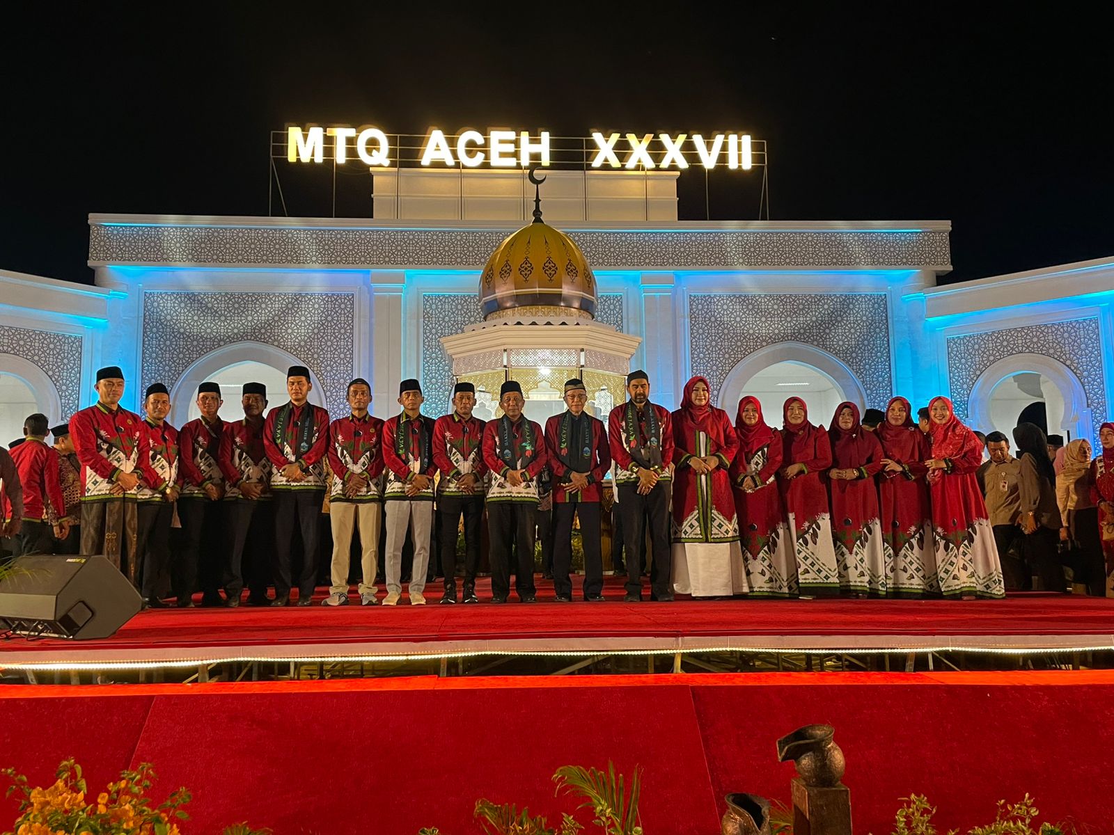 Kapolda Aceh Hadiri Pembukaan MTQ ke-XXXVII di Pidie Jaya   