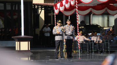 Apel Gelar Pasukan Tanggap Bencana, Polda Gorontalo Tampilkan Sarana dan Prasarana Apel Gelar Pasukan Tanggap Bencana, Polda Gorontalo Tampilkan Sarana dan Prasarana