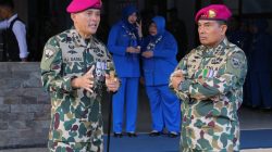 Danpasmar 1 Pimpin Prajuritnya Ikuti UpacaraHUT Ke-80 Korps Marinir