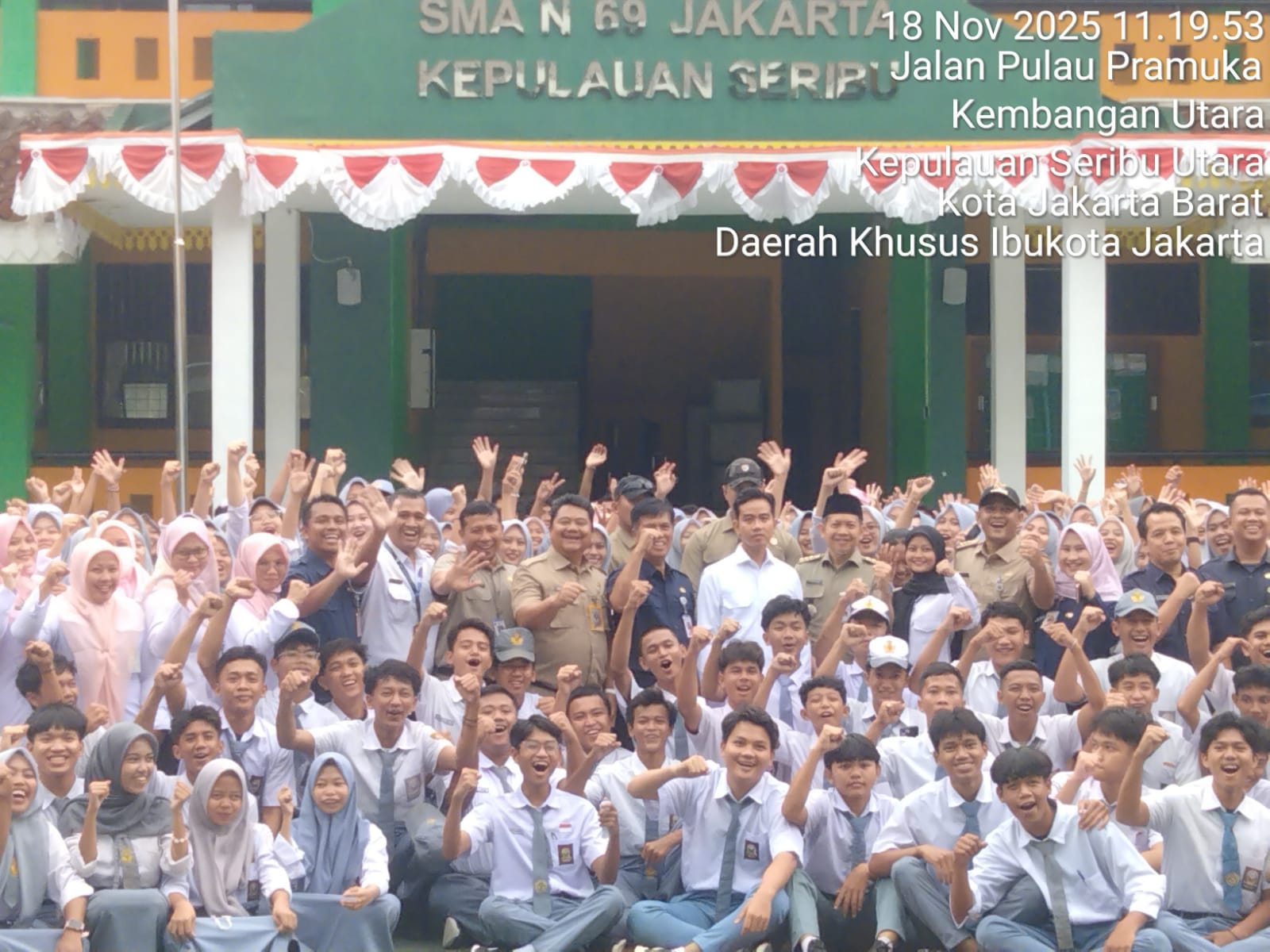 Danrem 052/Wkr Pimpin Pam VVIP Kunjungan Kerja Wapres RI di Pulau Pramuka