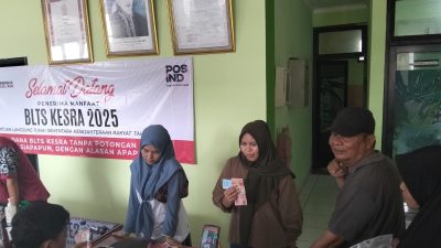 TKSK Sepatan Monitoring Penyaluran BLTS Kesra 2025 