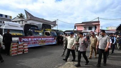 Presiden Prabowo Tiba di Tapanuli Tengah, Pastikan Penanganan Cepat untuk Warga Terdampak Banjir
