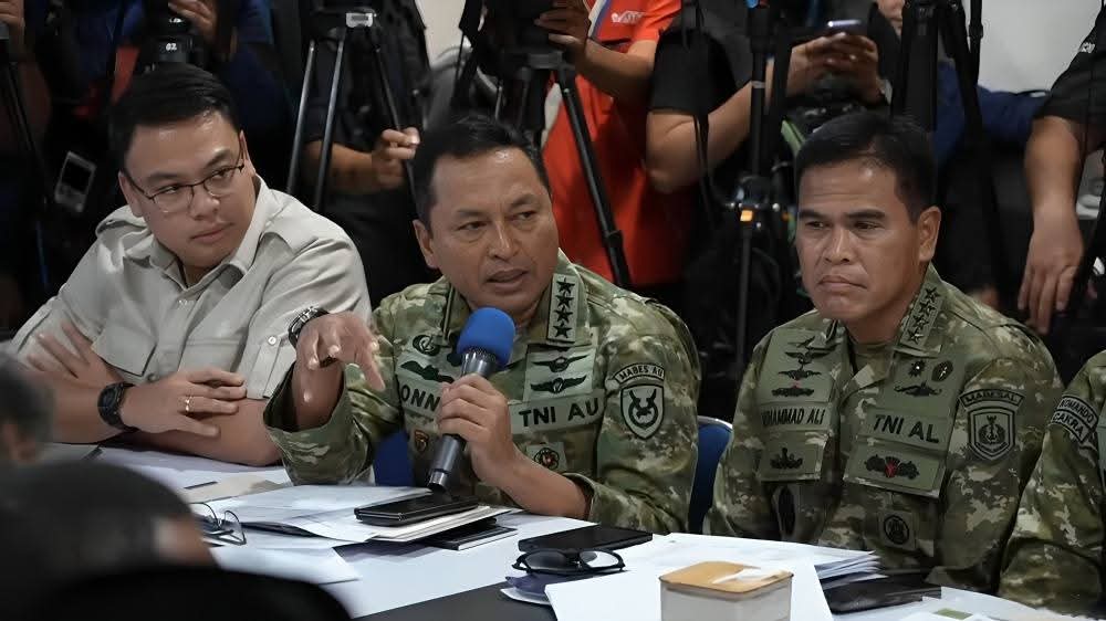 Kasau Ikuti Rapat Terbatas Khusus Penanganan Bencana yang Dipimpin Presiden RI di Aceh”