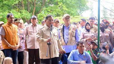 Presiden Prabowo Tinjau Wilayah Bencana Bener Meriah Presiden Prabowo Tinjau Wilayah Bencana Bener Meriah