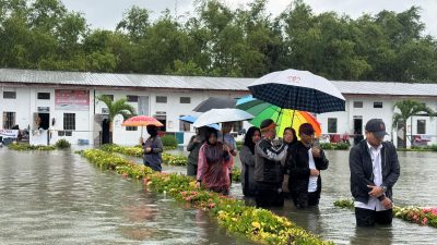 Gerak Cepat, Kakanwil Ditjenpas Aceh Turun Langsung Tinjau Dampak Banjir di LPP Sigli