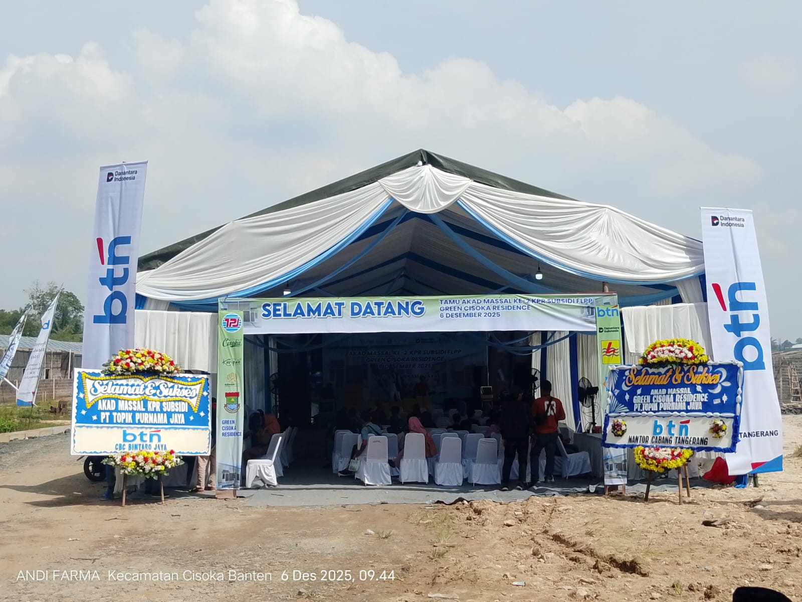Raih Tonggak Sejarah! Green Cisoka Residence Sukses Gelar Puncak Akad Massal KPR FLPP Periode 2, Puluhan Nasabah Resmi Miliki Rumah Impian