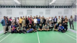 Sambut HUT BRI ke-130, BRI BO Ciputat Gelar Brilian Sportacular Perlombaan Bulutangkis