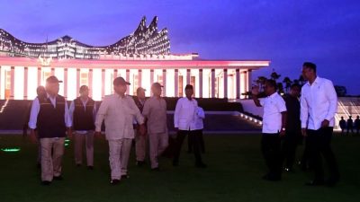 Presiden Prabowo Tinjau Progres Pembangunan IKN