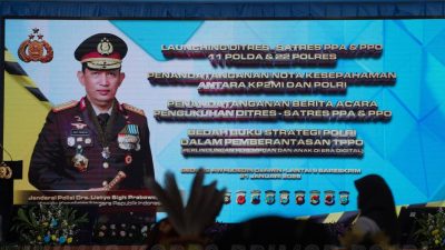 Mengorbankan Polri Hadiri Launching Ditres–Satres PPA Dan PPO, Perkuat Sinergi Perlindungan Perempuan Dan Anak