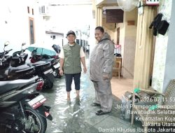 Curah Hujan Tinggi, Permukiman RW 01  dan Sejumlah Titik di Rawa Badak Selatan  Terendam Banjir