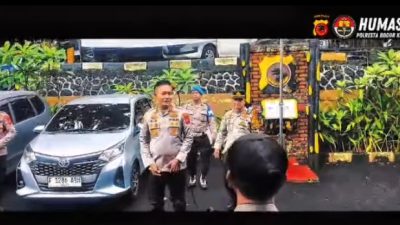 Silaturahmi Kapolresta Bogor Kota, Tingkatkan Soliditas Personel Polsek dan Brimob