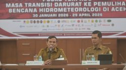 Jelang Ramadhan, Wagub Aceh Minta Daerah Terdampak Bencana Tancap Gas