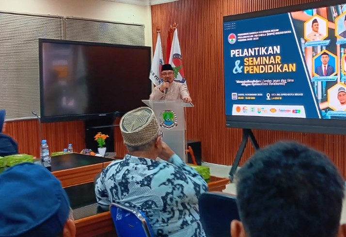 Hadiri Pelantikan KBPII Bekasi Raya, Wawali Harris Bobihoe Tekankan Penguatan Moral Pelajar