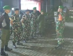 Kodim 0506/Tgr bersama Komduk Gelar Patroli /Siskamling Malam Bersama 