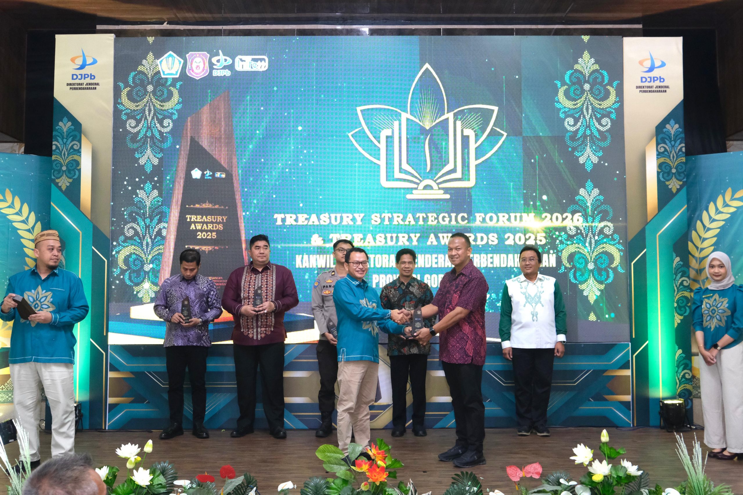 Wujud Akuntabilitas dan Kinerja Unggul, Satker Polda Gorontalo Sabet Penghargaan Treasury Award 2025