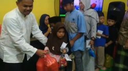 Kebersamaan dan Keberkahan Warnai Santunan Anak Yatim di Karang Tengah