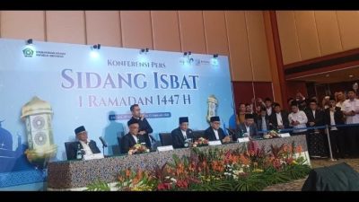 Pemerintah Tetapkan 1 Ramadan 1447 H pada 19 Februari 2026