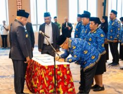 Lantik 36 Pejabat Baru, Gubernur Fakhiri: Birokrasi Bersih Kunci Kepercayaan Rakyat