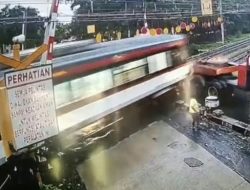 Akibat Tabrak Truk Kontainer di Perlintasan Poris, Operasional Kereta Api Indonesia Menuju Bandara Terganggu