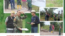 Kasdim 0418/Palembang Survey Empat Titik Lahan Hibah untuk KDKMP, Tegaskan Komitmen Dukung Ekonomi Rakyat