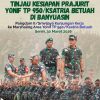Pangdam II/Sriwijaya Tinjau Kesiapan Prajurit Yonif TP 950/Ksatria Betuah Di Banyuasi