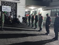 Patroli Maung TNI Perkuat Pengawasan Wilayah Pasar Kemis 