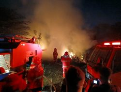 TNI-Damkar Tangsel Uji Kesiapsiagaan Malam di Tengah Risiko Kebakaran