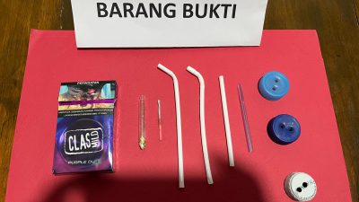 Polres Pohuwato Amankan Empat Terduga Pelaku Narkoba di Kawasan Tambang Marisa