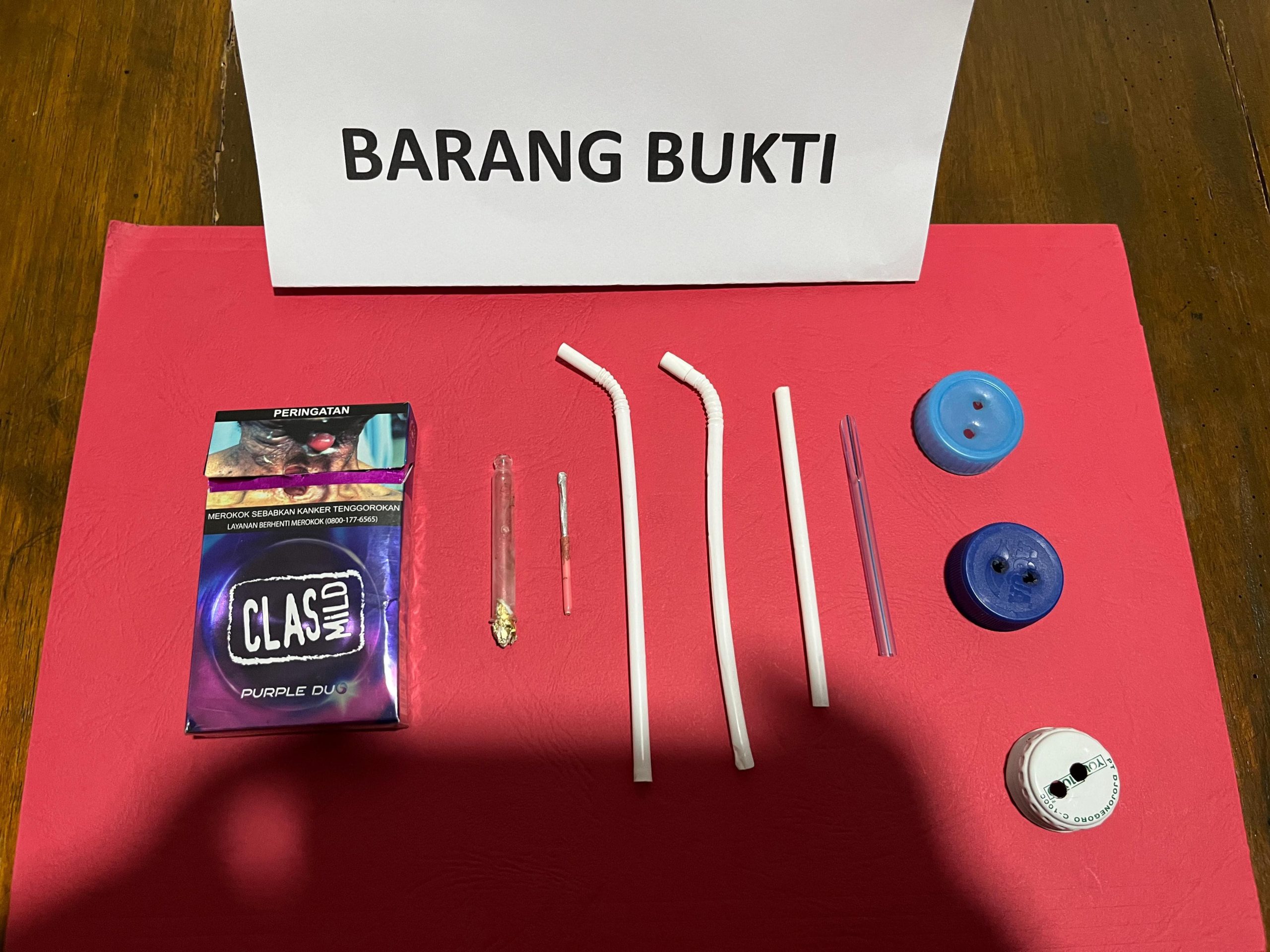 Polres Pohuwato Amankan Empat Terduga Pelaku Narkoba di Kawasan Tambang Marisa