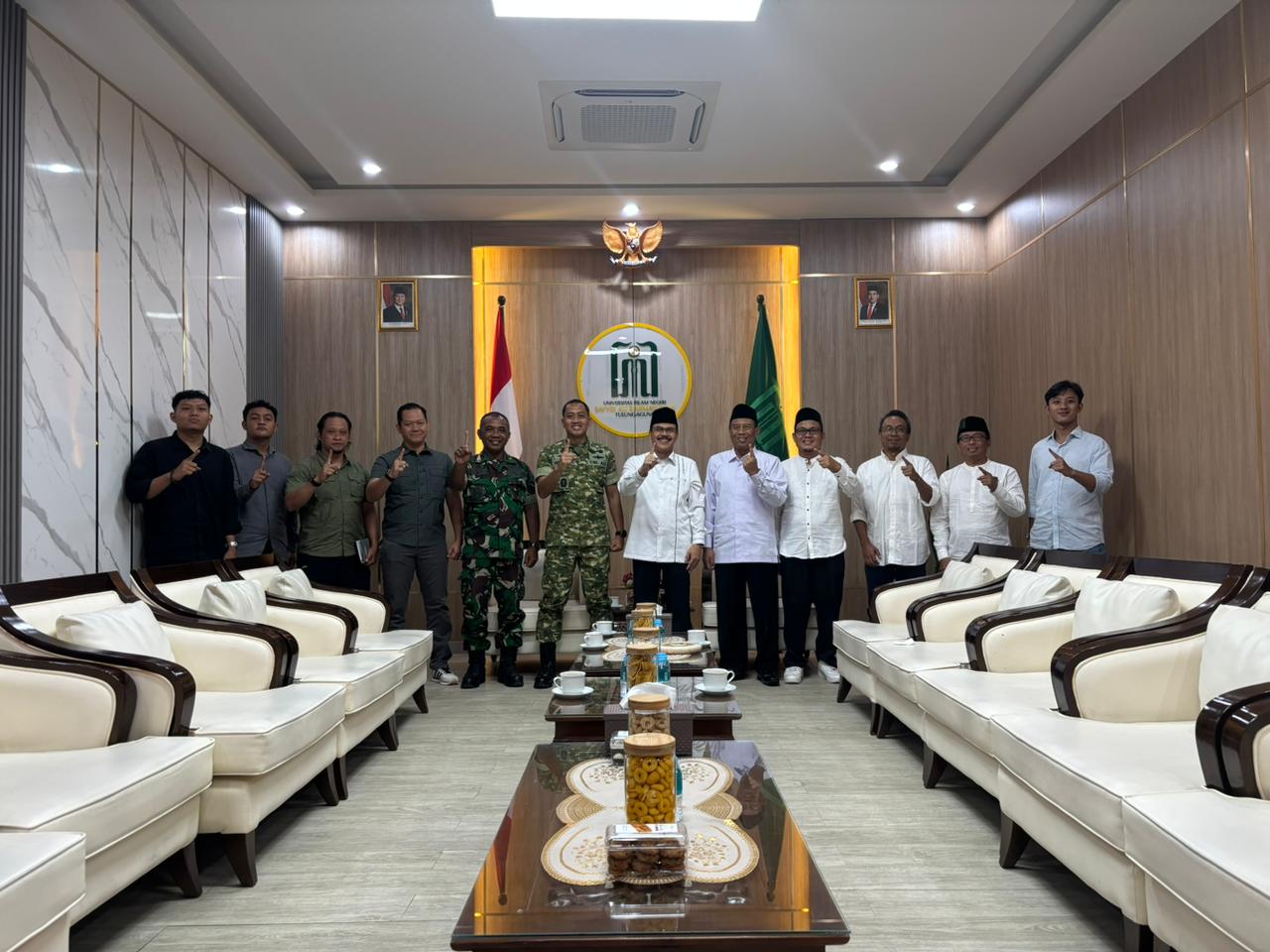 Perkuat Sinergi TNI dan Akademisi, Dandim Tulungagung Sambangi UIN Sayyid Ali Rahmatullah