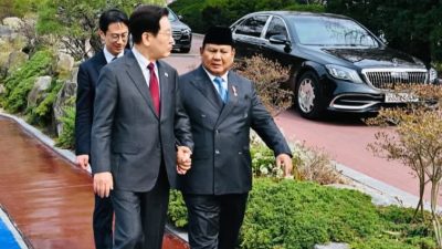 Presiden Prabowo Terima Penghargaan Tertinggi Republik Korea, The Grand Order of Mugunghwa Presiden Prabowo Terima Penghargaan Tertinggi Republik Korea, The Grand Order of Mugunghwa