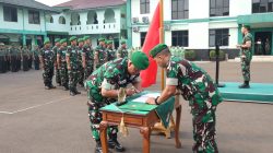 Dandim 0506/Tgr Pimpin Acara Laporan Korps Kenaikan Pangkat 
