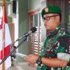 Kasrem 052/Wkr Pimpin Acara Laporan Korps 16 Prajurit Naik Pangkat
