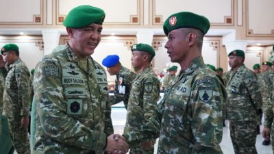 Naik Pangkat, Lettu Cke Isdayun Siap Emban Amanah Lebih Besar