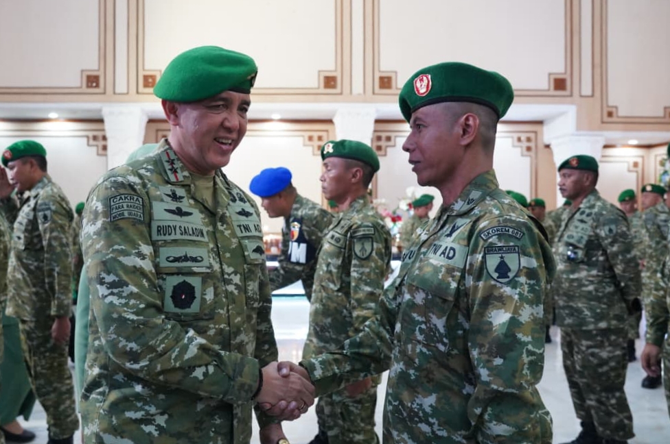 Naik Pangkat, Lettu Cke Isdayun Siap Emban Amanah Lebih Besar