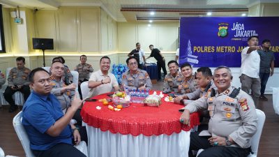 Halal Bihalal Kapolres Metro Jakut Bersama Ormas, Perkuat Soliditas Lewat Program “Jaga Warga”