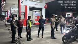 Isu Kenaikan BBM Memanas, Polres Metro Tangerang Kota Turun Jaga SPBU