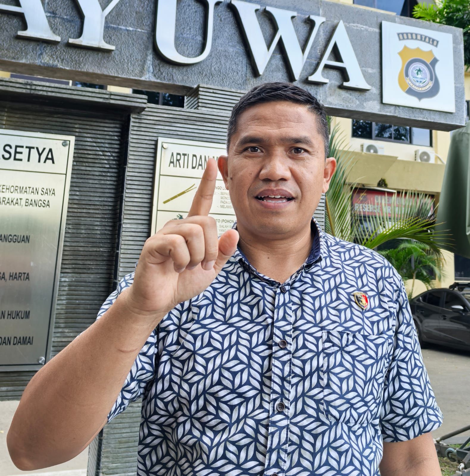 Ditreskrimsus Polda Gorontalo periksa Aktivis yang Melakukan Dugaan Tindak Pidana Minerba