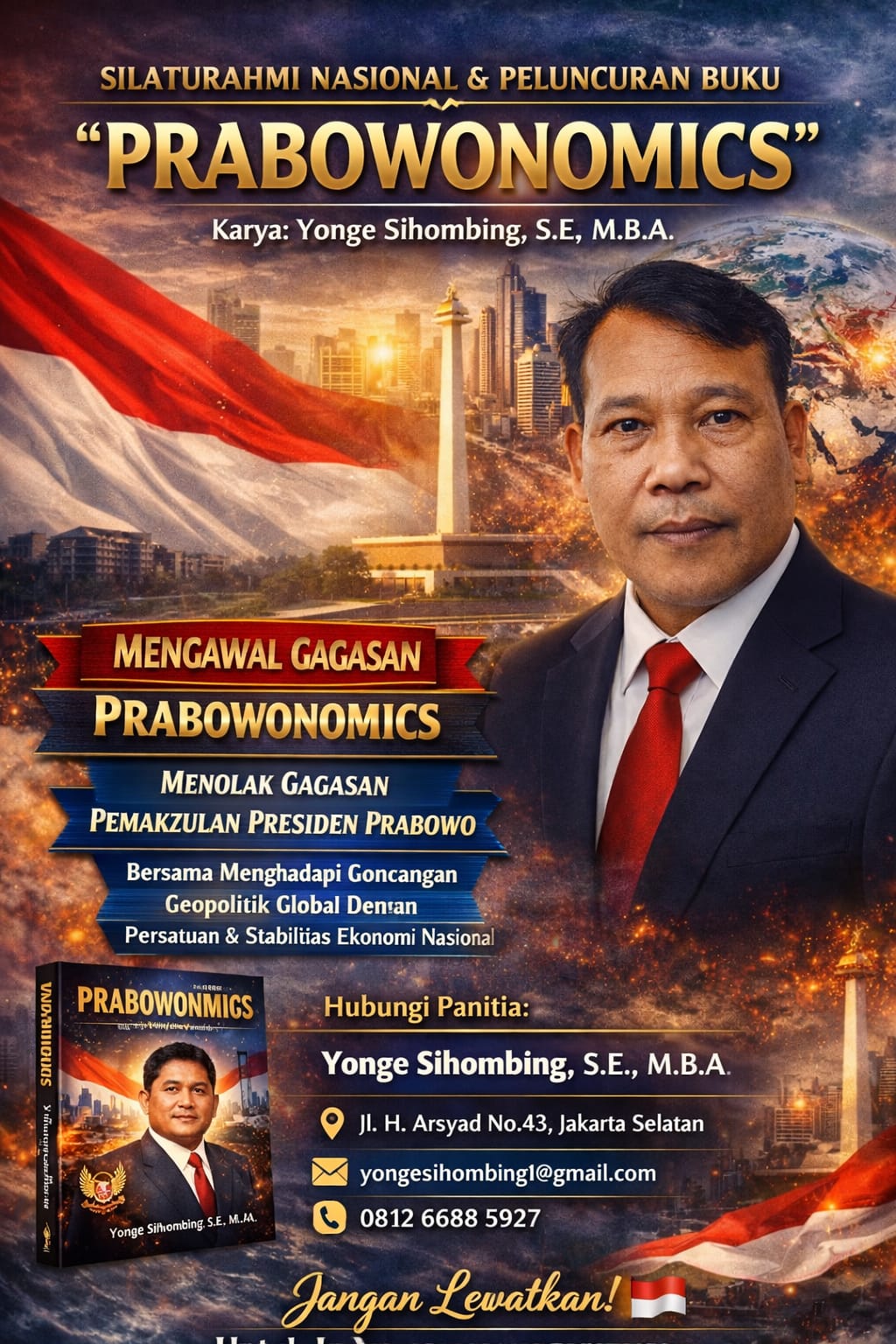 Silaturahmi Nasional Dan Peluncuran Buku “Prabowonomic