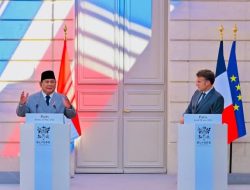 Di Istana Élysée, Presiden Prabowo Dorong Penguatan Kemitraan Indonesia–Prancis