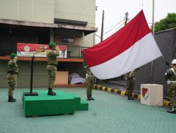 Pimpin Upacara Harkitnas ke-118, Kasrem 052/Wkr Tegaskan Komitmen Jaga Tunas Bangsa di Era Digital