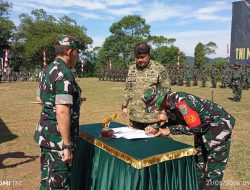 Pangdam III/Siliwangi Diwakili Danrem Resmi Tutup TMMD ke-128 Kodim 0621/Kabupaten Bogor