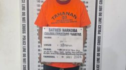 Polres Pematangsiantar Ringkus Pemilik Ganja 7,27 Kg di Jalan Sangnaualuh