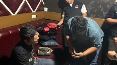 Cegah Peredaran dan Penyalahgunaan Narkoba, Polres Pematangsiantar Razia Gabungan di THM